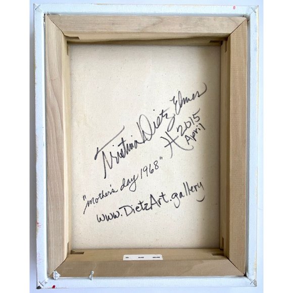 Mother’s Day 1968 - Original Art Mixed Media Collage Artwork by Tristina Dietz E - Picture 9 of 9